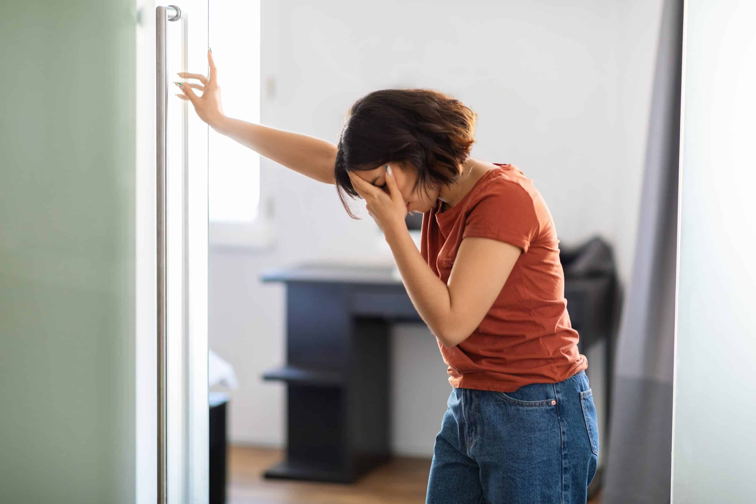 Woman going through Ritalin withdrawal