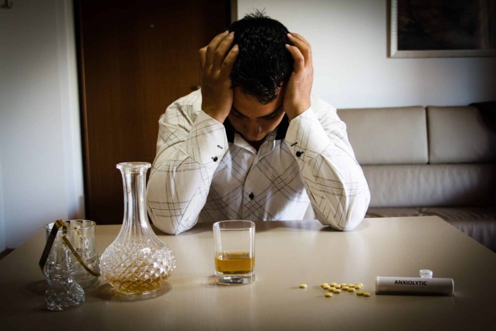 Man concerned about Anxiolytic Dependence